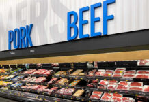 Health Crisis or Boost? Meat’s Shocking Return Revealed Meat section with packaged pork and beef products